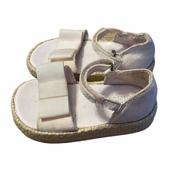 Gymboree 6 Pink Espadrilles Sandals - Picture 1 of 10